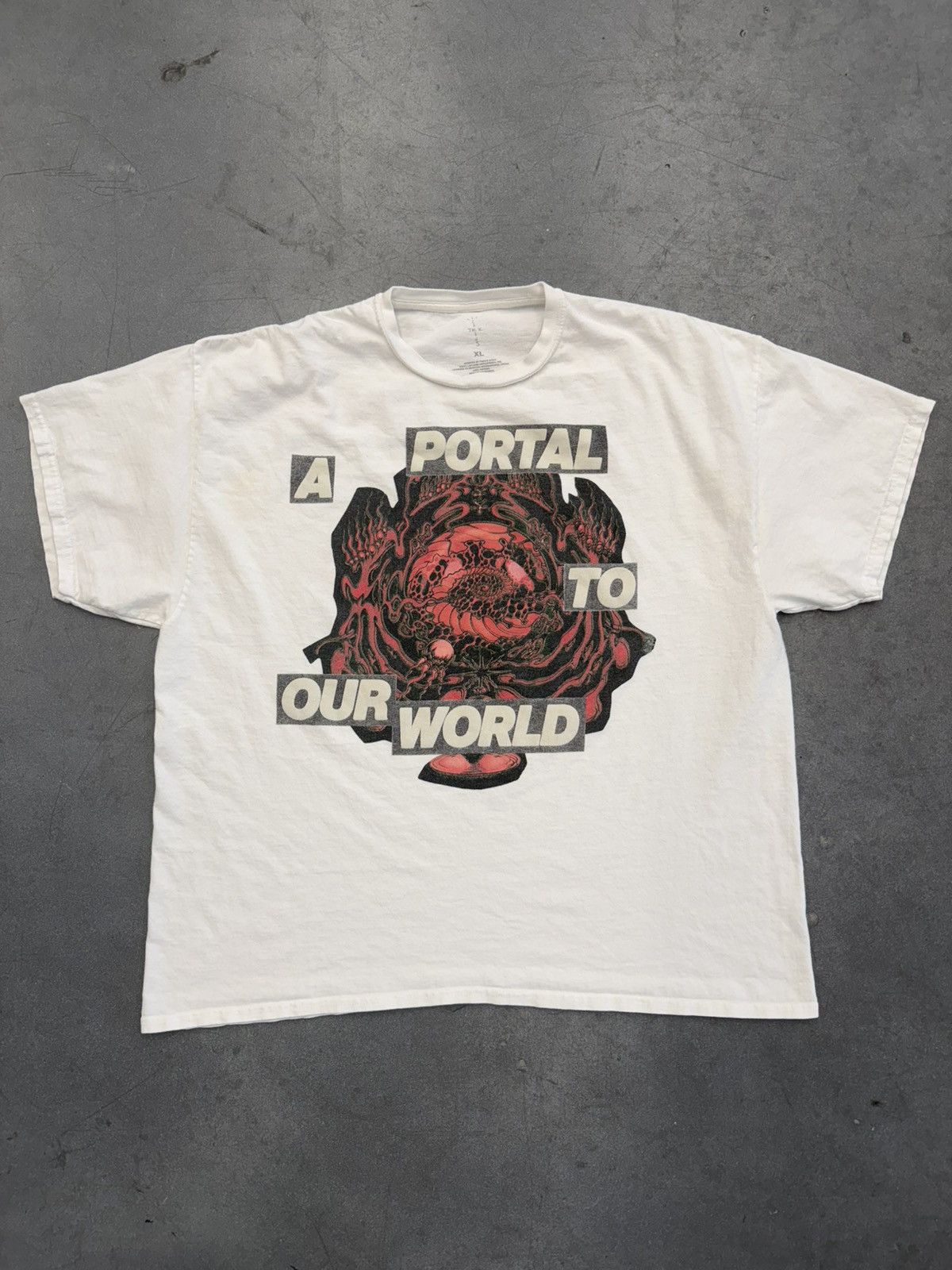 Travis Scott Travis Scott A Portal To Our World Rolling Loud Tee Size US XL / EU 56 / 4 - 1 Thumbnail