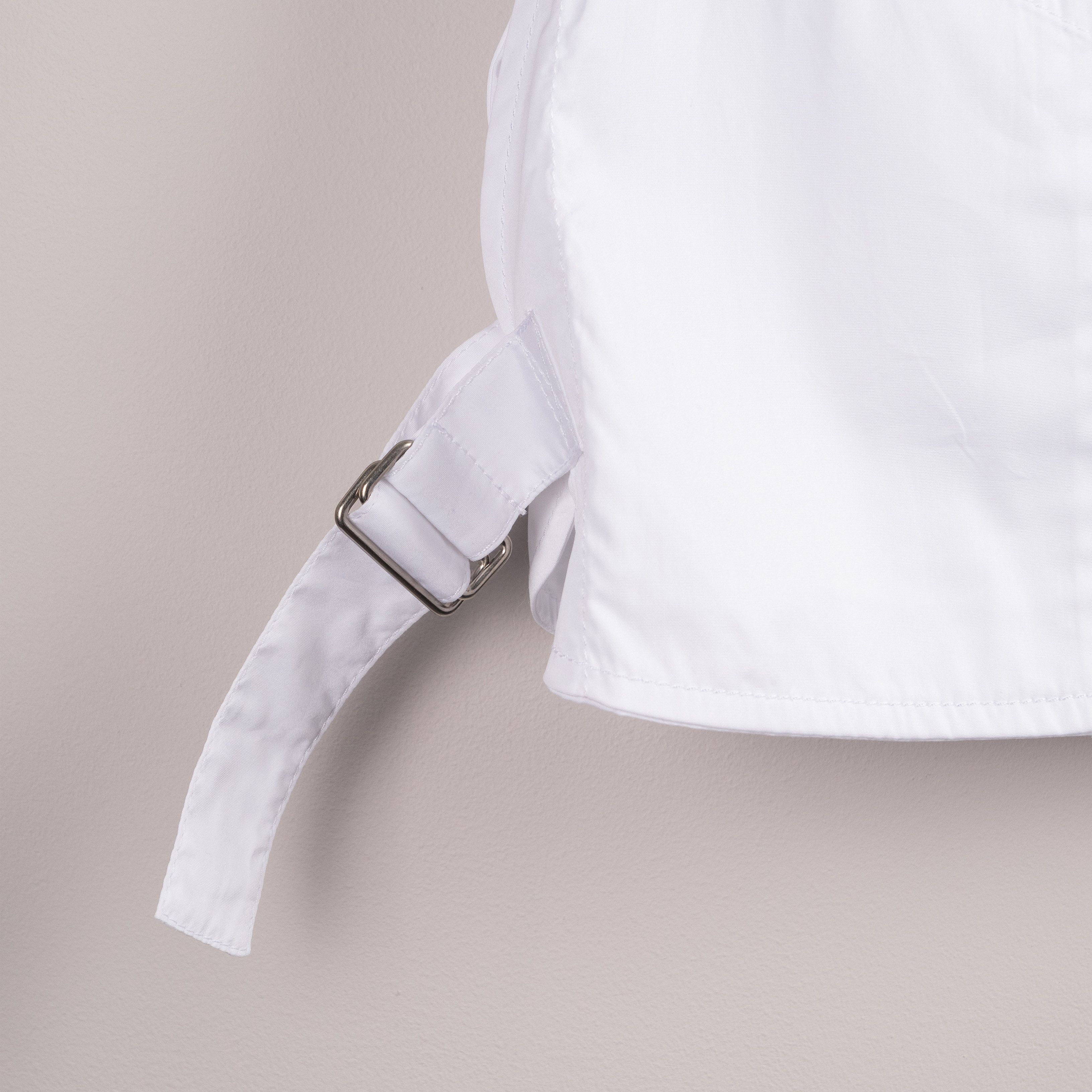 Comme des Garcons SHIRT Comme Des Garçons Shirt SS20 Buckle Apron White Size US M / EU 48-50 / 2 - 8 Thumbnail