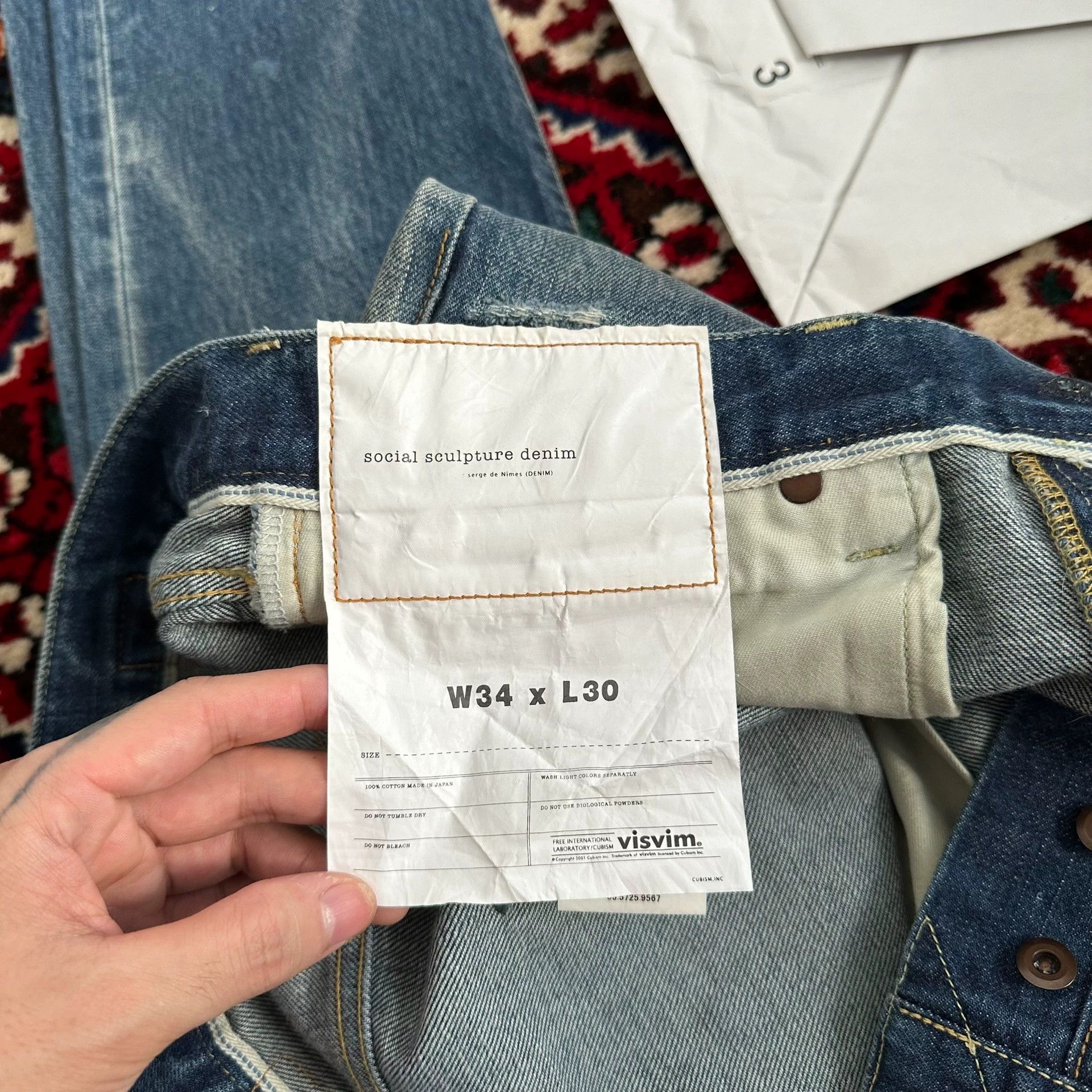 Visvim visvim 21aw 16D27 jeans w34l30 Size US 34 / EU 50 - 8 Thumbnail