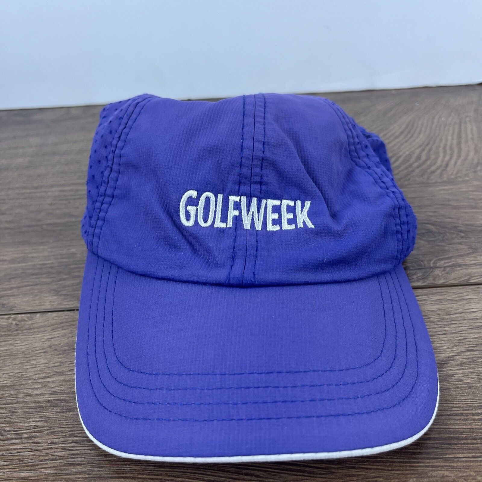 Other Golf Week Hat Golfweek Adjustable Hat Blue Hat Adjustable Bl Size ONE SIZE - 3 Thumbnail