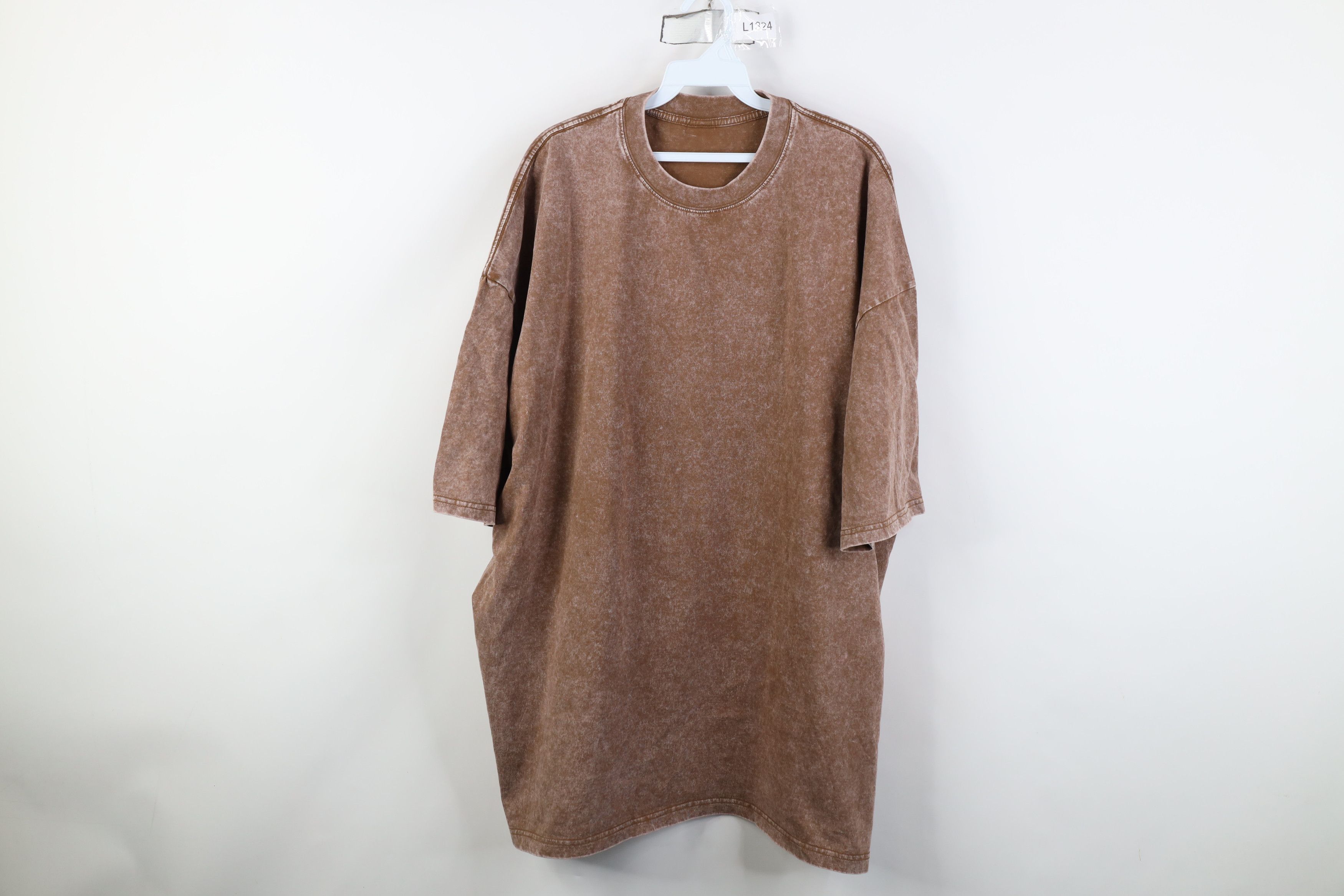 Vintage Vintage 90s Y2K Streetwear Blank Acid Wash Oversized T-Shirt Size US XXL / EU 58 / 5 - 1 Thumbnail