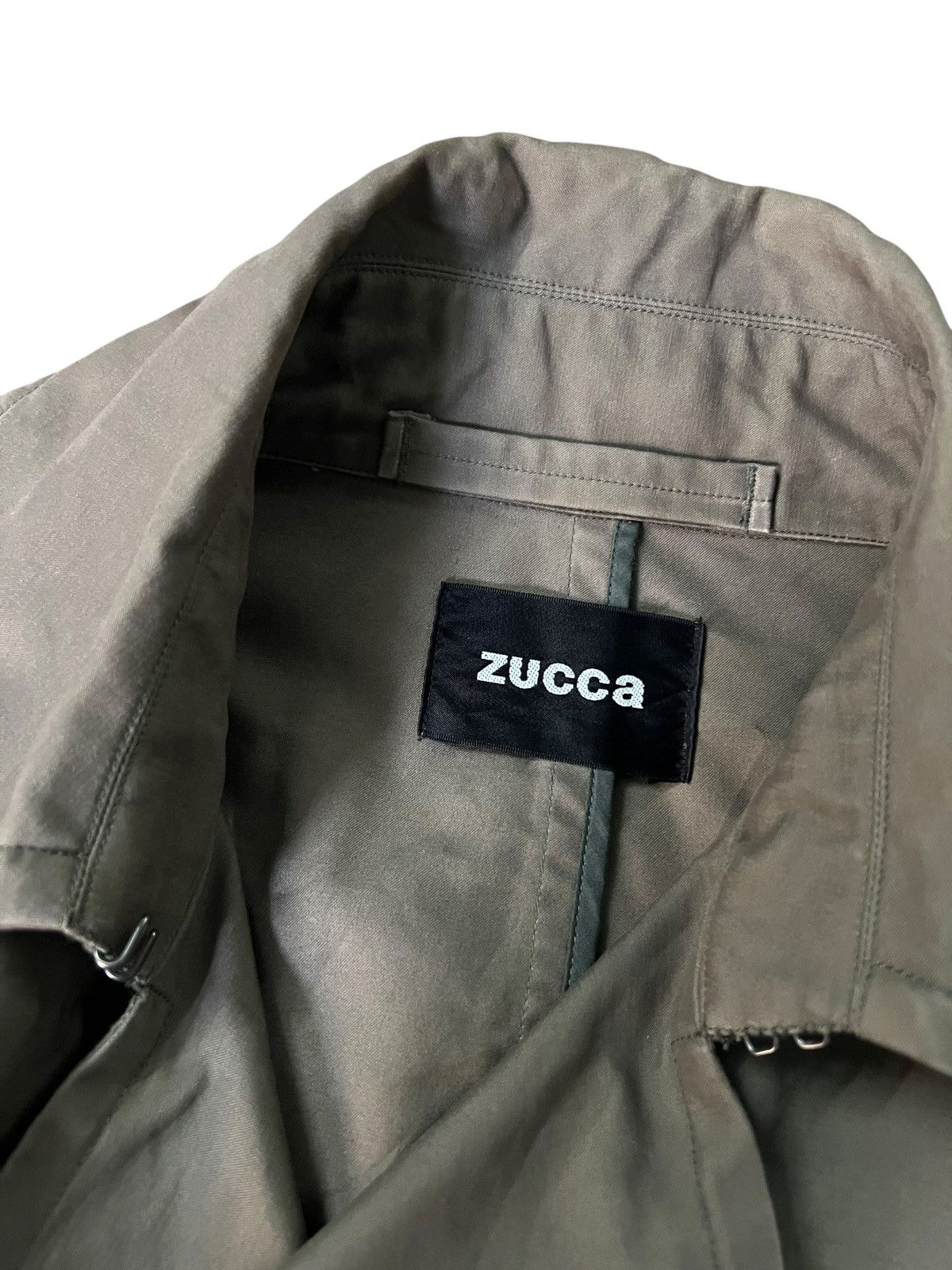 Zucca Zucca Double Breasted Issey Miyake Long Coat Size US S / EU 44-46 / 1 - 8 Thumbnail