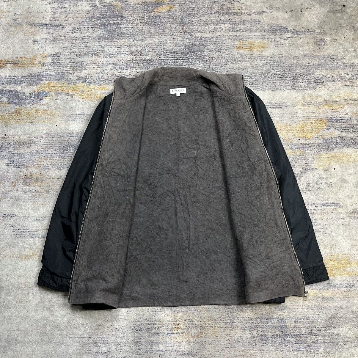 Vintage × Yves Saint Laurent Vintage 90s Yves Saint Laurent Pour Homme big logo jacket Size US L / EU 52-54 / 3 - 7 Thumbnail