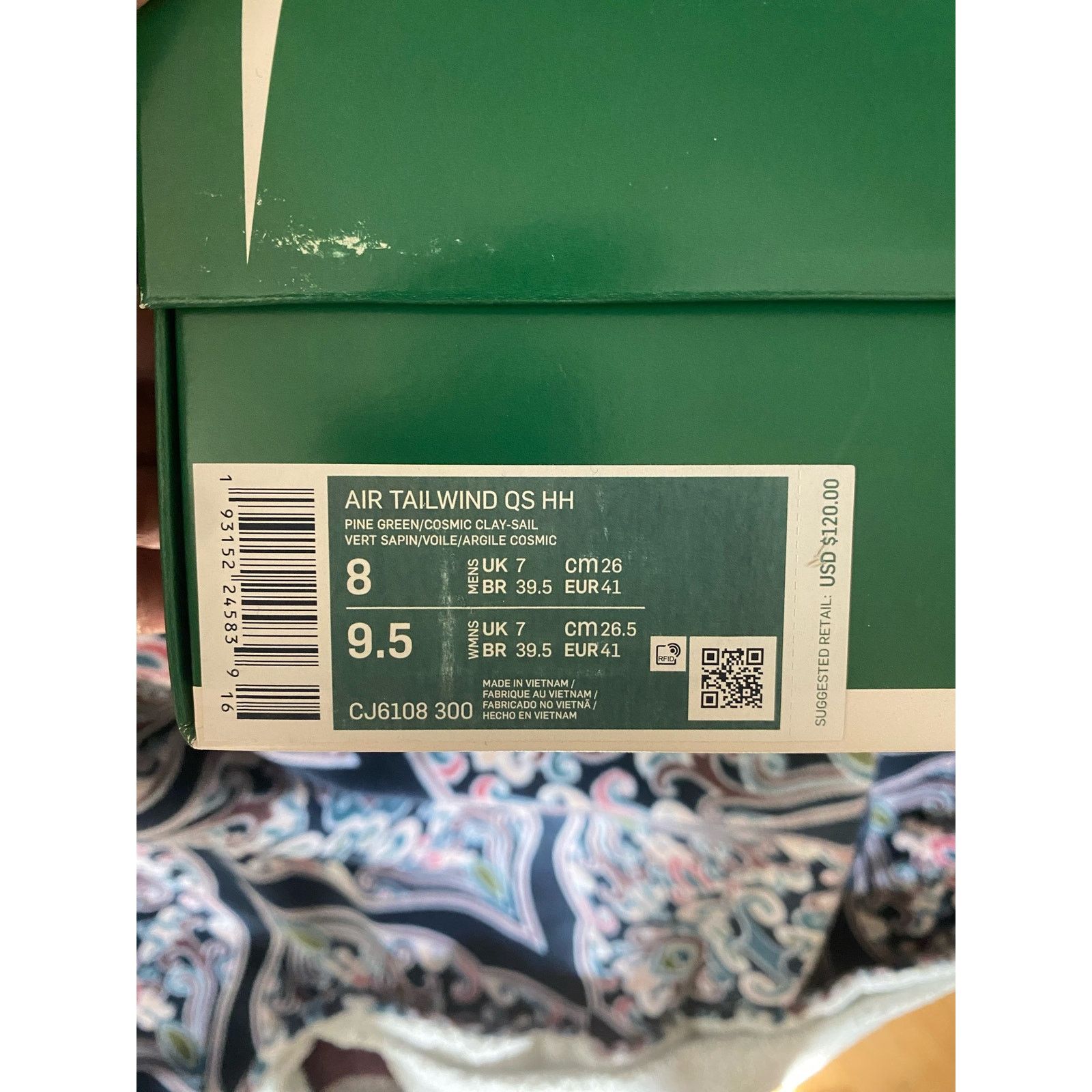 Nike Nike Tailwind 79 Stranger Things Hawkins High School m8 w9.5 Size US 8 / EU 41 - 12 Thumbnail