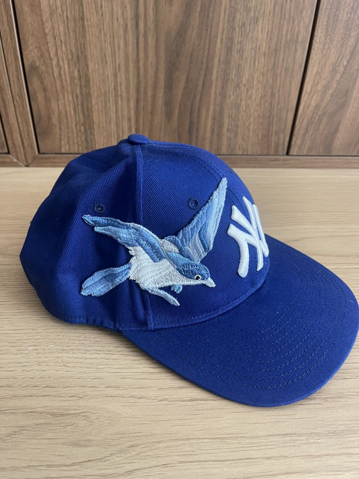 Gucci × MLB Gucci x MLB Navy Baseball Hat Size ONE SIZE - 3 Thumbnail