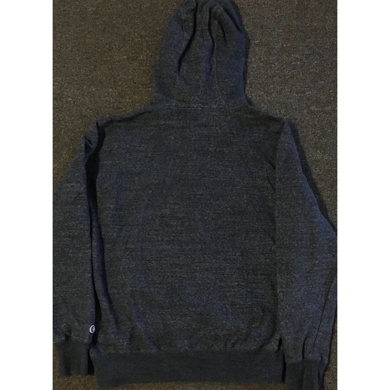 Champion Champion NY Spellout Hoodie L Hoodie Mens Blue 90s College Hip Hop Vintage NYC Track & Field Style Pullover Size US L / EU 52-54 / 3 - 3 Thumbnail