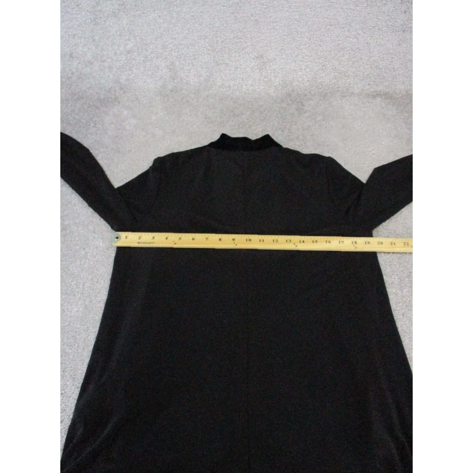 Joseph Joseph Rikkot Shirt Womens 10 Black Silk Velvet Tunic New V-Neck Pullover Blouse Long Sleeve Womens 10 Black Silk Velvet Tunic Joseph Rikkot Shirt Size L / US 10 / IT 46 - 7 Thumbnail