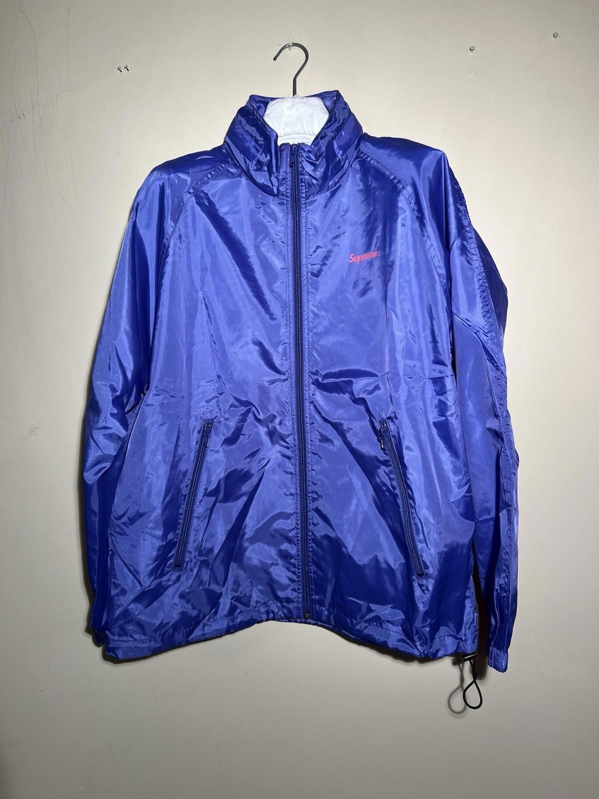 Supreme FW15 Supreme Windbreaker Warm Up Jacket Purple L Size US L / EU 52-54 / 3 - 2 Thumbnail
