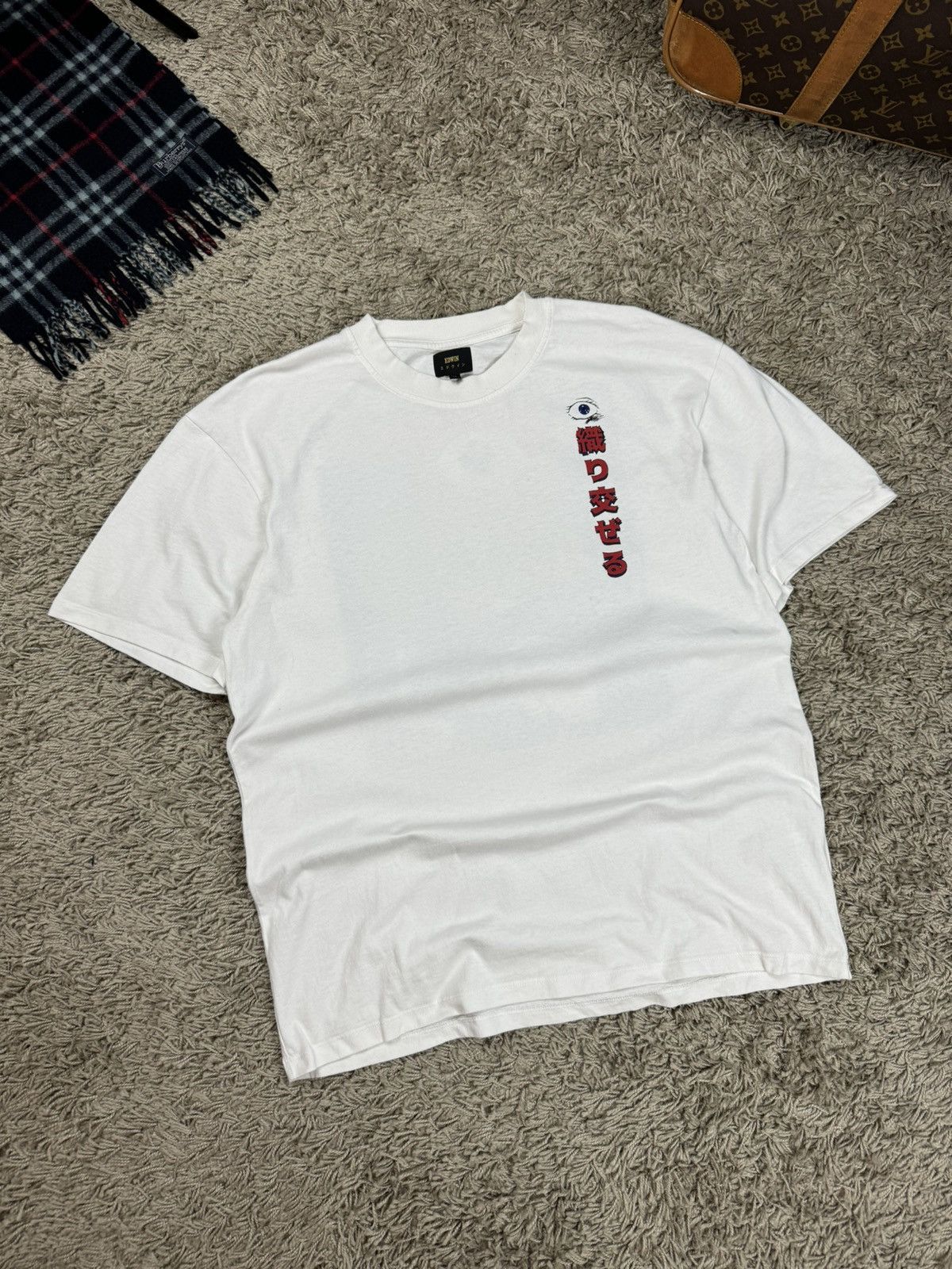 Edwin × Vintage Vintage t shirt Edwin y2k original streetwear skate item Size US M / EU 48-50 / 2 - 3 Thumbnail