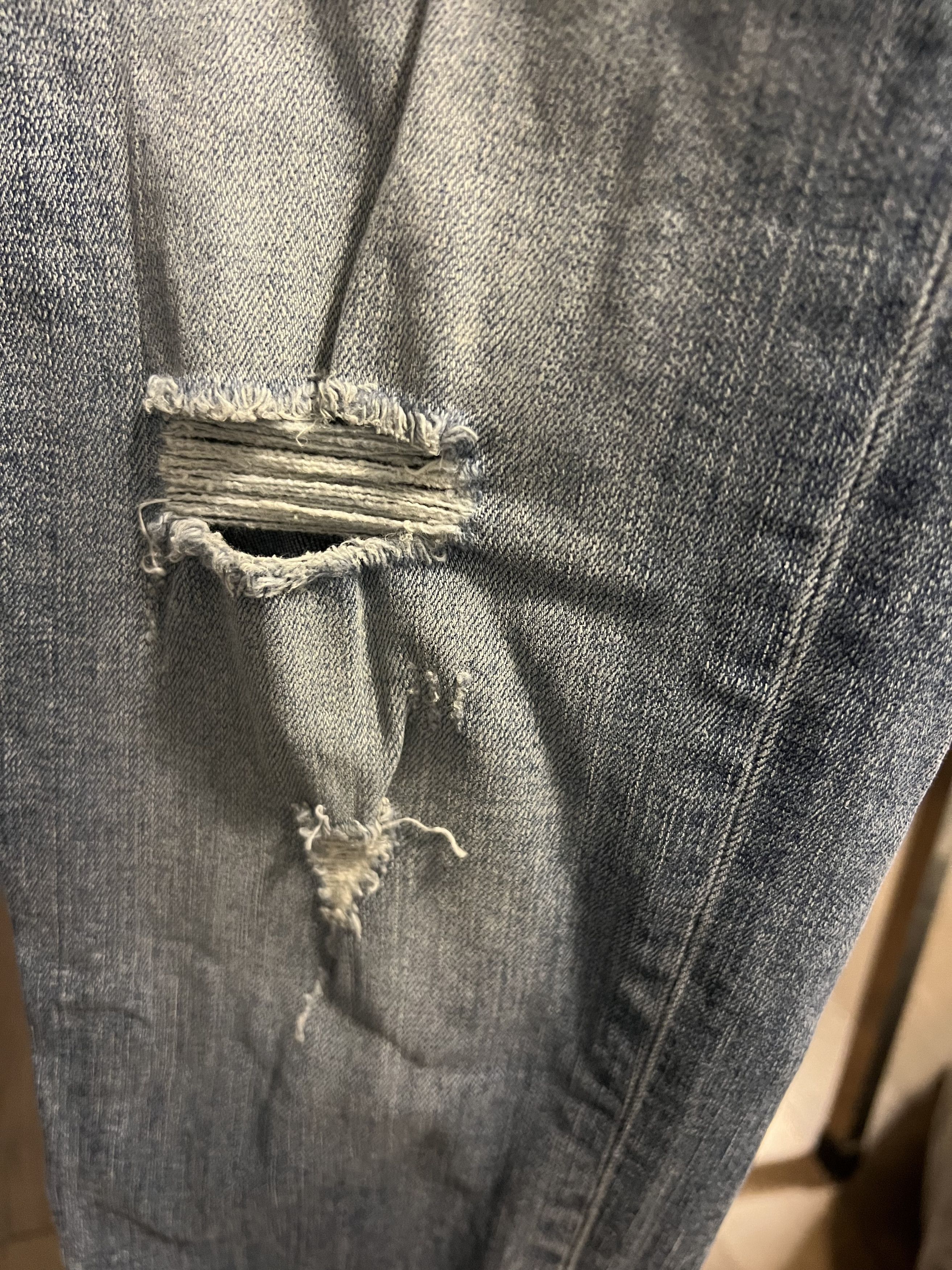 Rag & Bone Fit 1 Skinny Leg Ripped Jeans - US30 Size US 30 / EU 46 - 4 Thumbnail