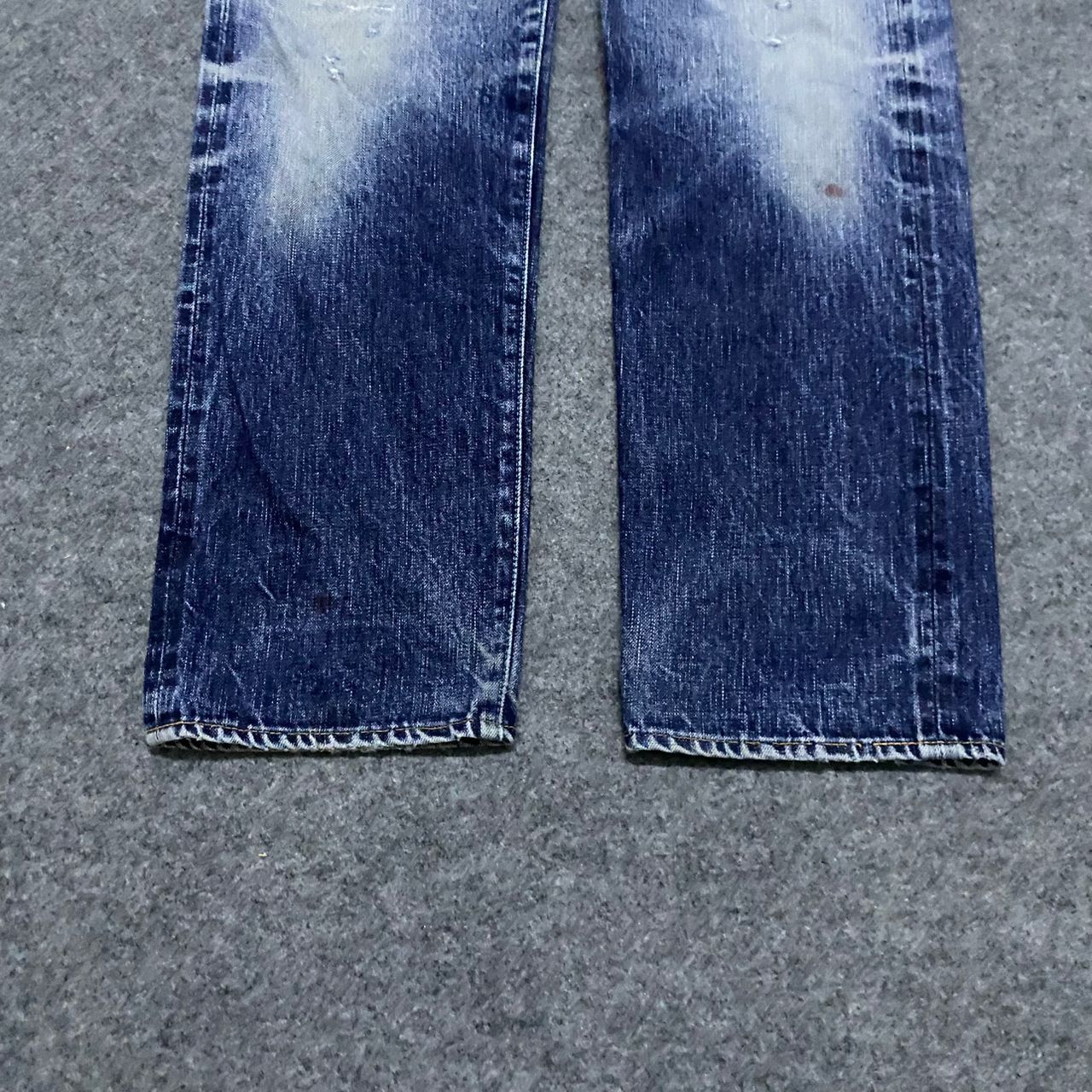 Japan Blue Vintage Blue Japan Selvegde Redline Distressed Denim Size US 31 - 10 Thumbnail