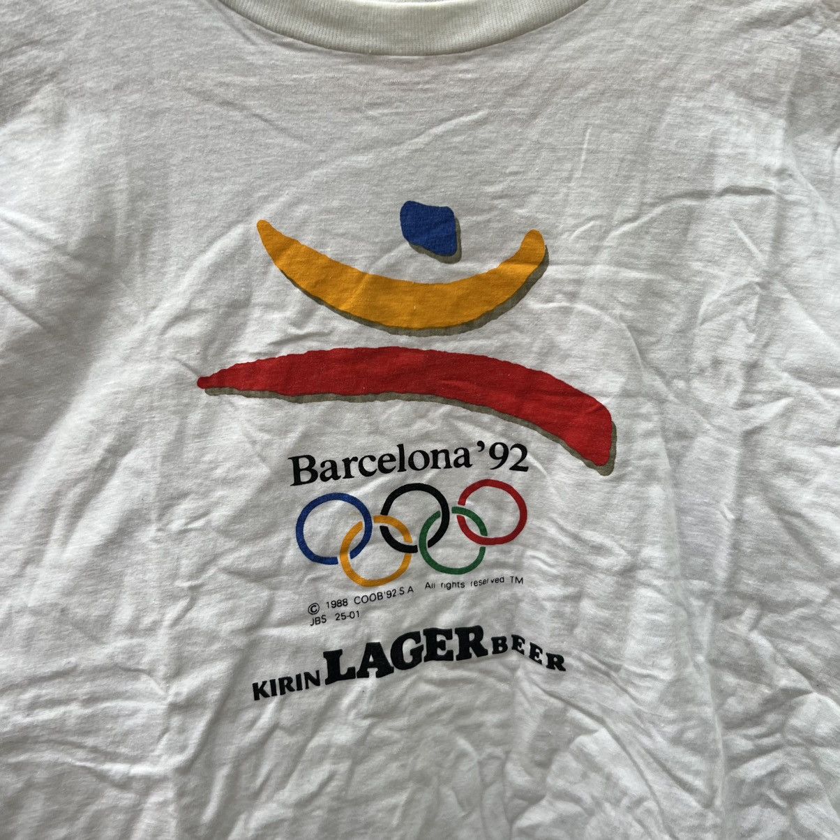Vintage “VINTAGE” BARCELONA’ 92 OLYMPICS TEE Size US M / EU 48-50 / 2 - 3 Thumbnail