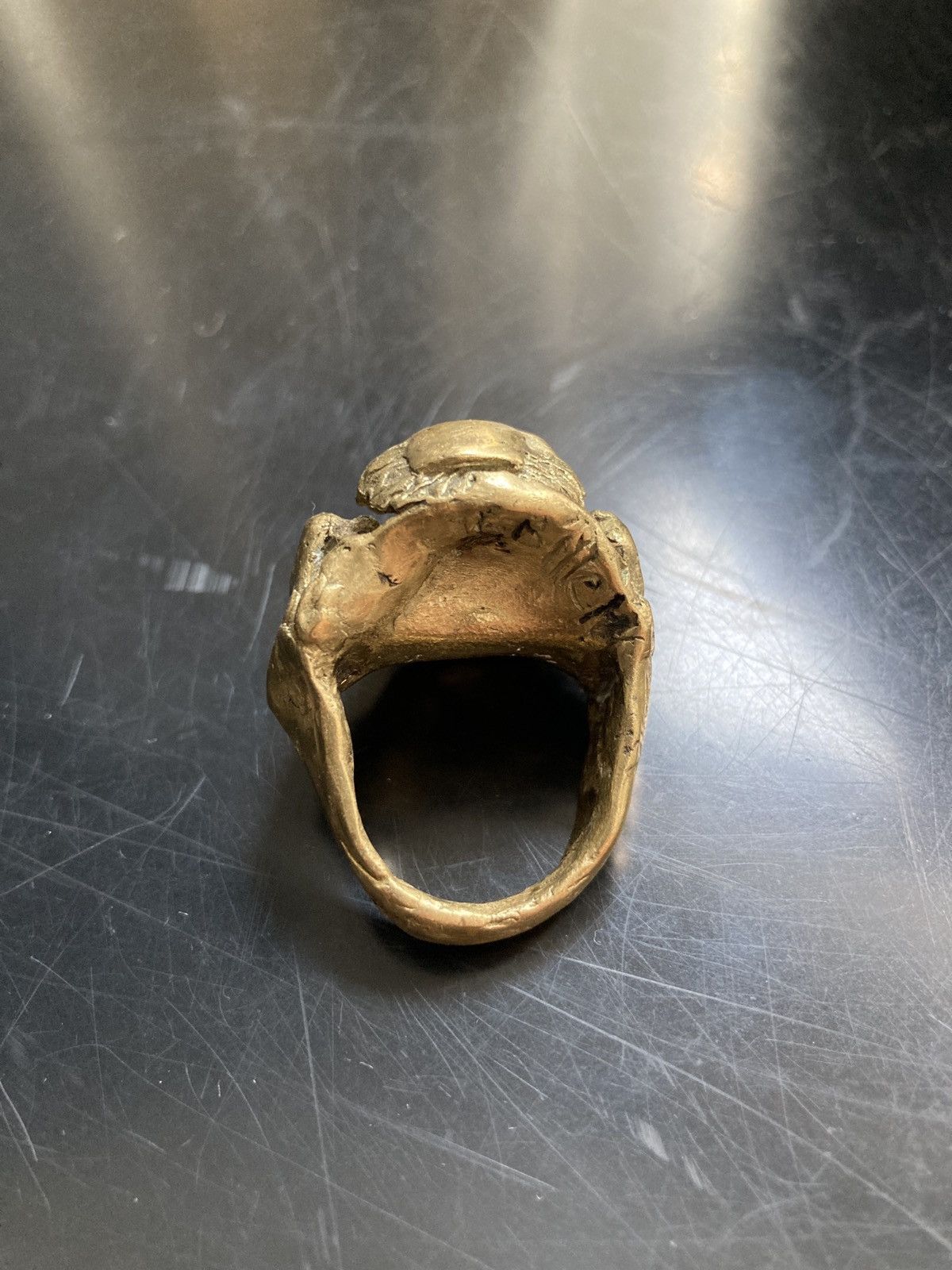 Rick Owens Rick Owens x Christiane Billet pre Hunrod Ltd. Bronze Ring Size ONE SIZE - 5 Thumbnail