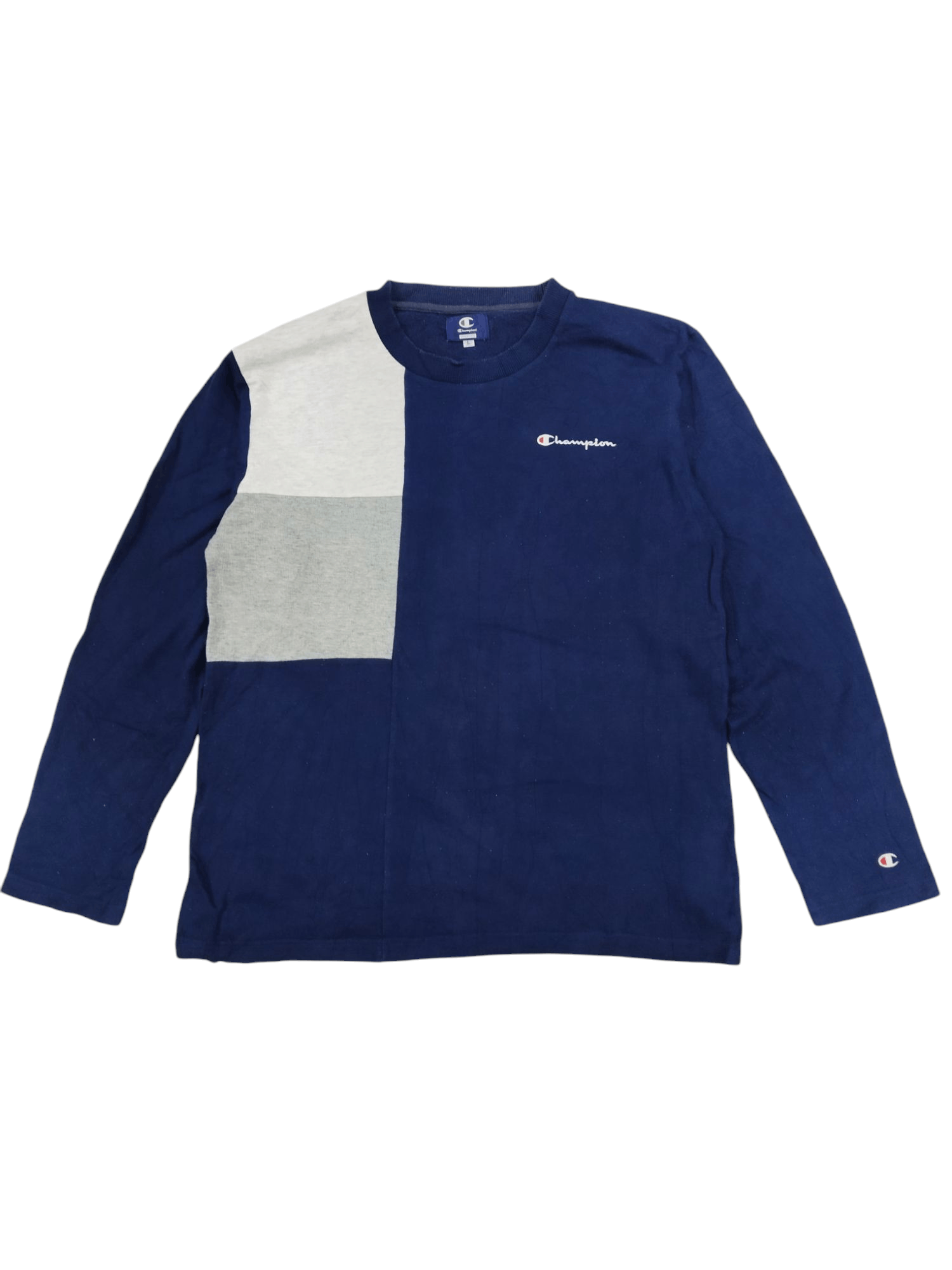 Champion × Japanese Brand Vintage Champion Nice Design Sweatshirt Size US L / EU 52-54 / 3 - 1 Thumbnail