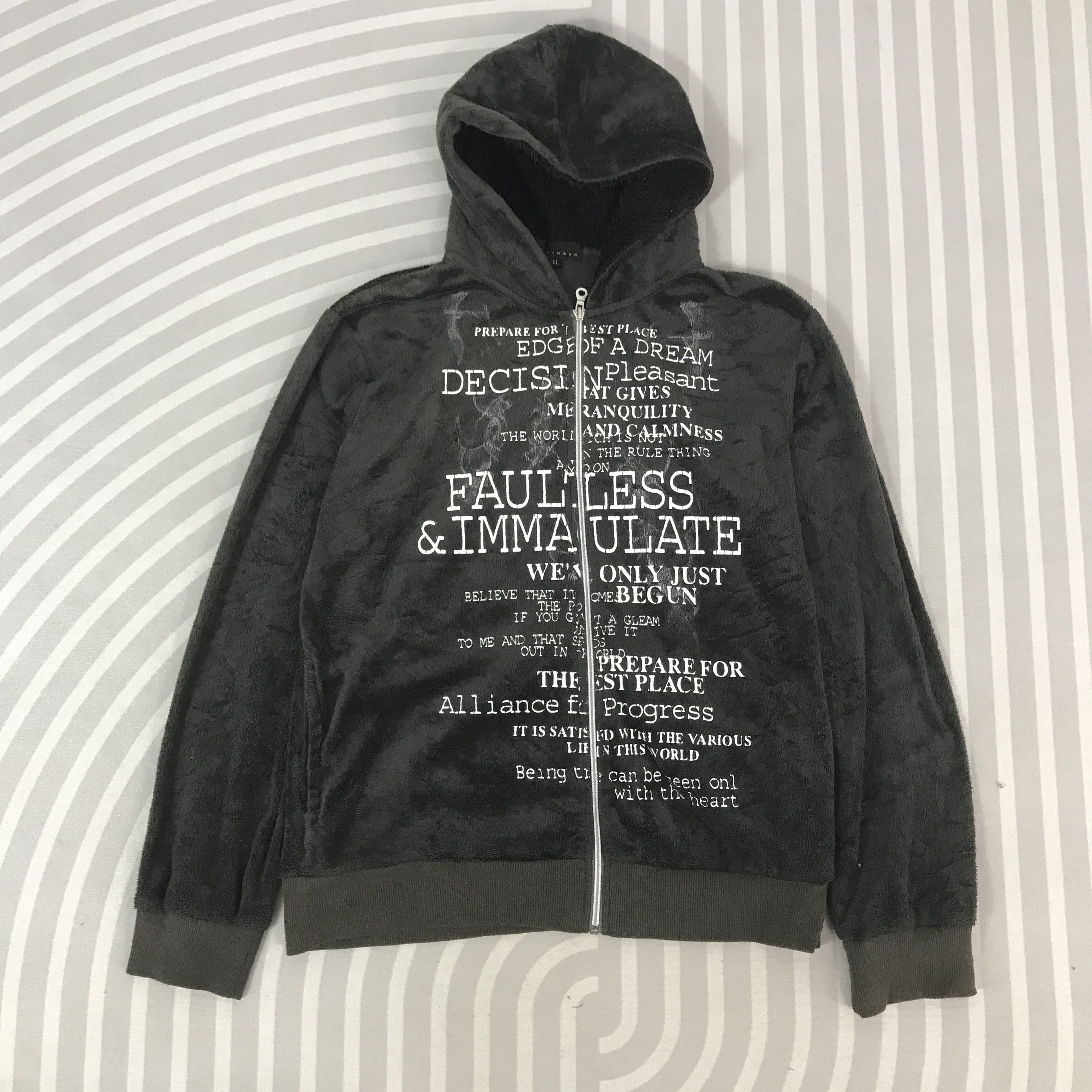 Spinash Vintage Spinash hoodie punk style Jacket K64B15 Size US L / EU 52-54 / 3 - 1 Thumbnail