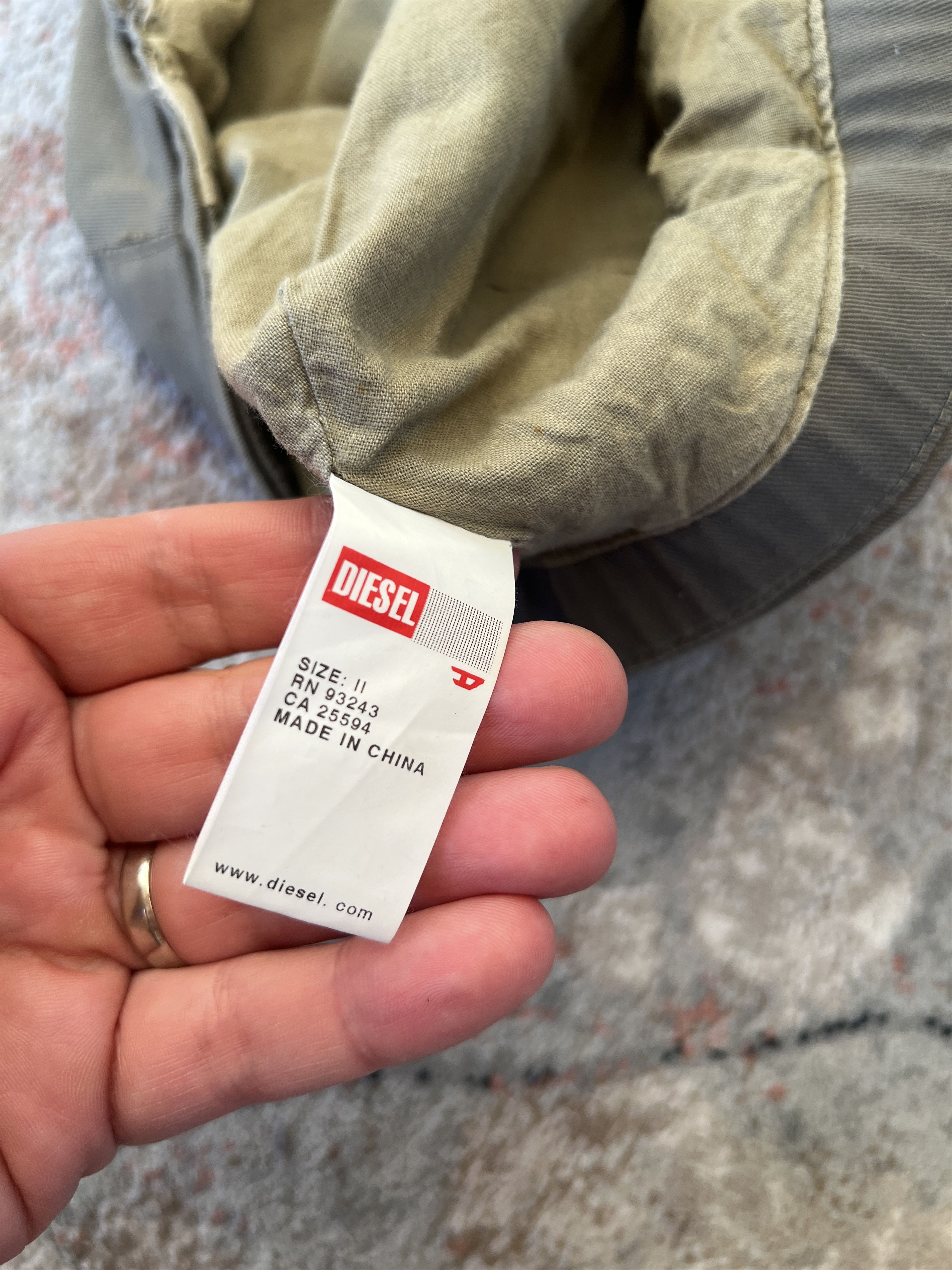 Diesel Diesel Hat Size ONE SIZE - 6 Thumbnail
