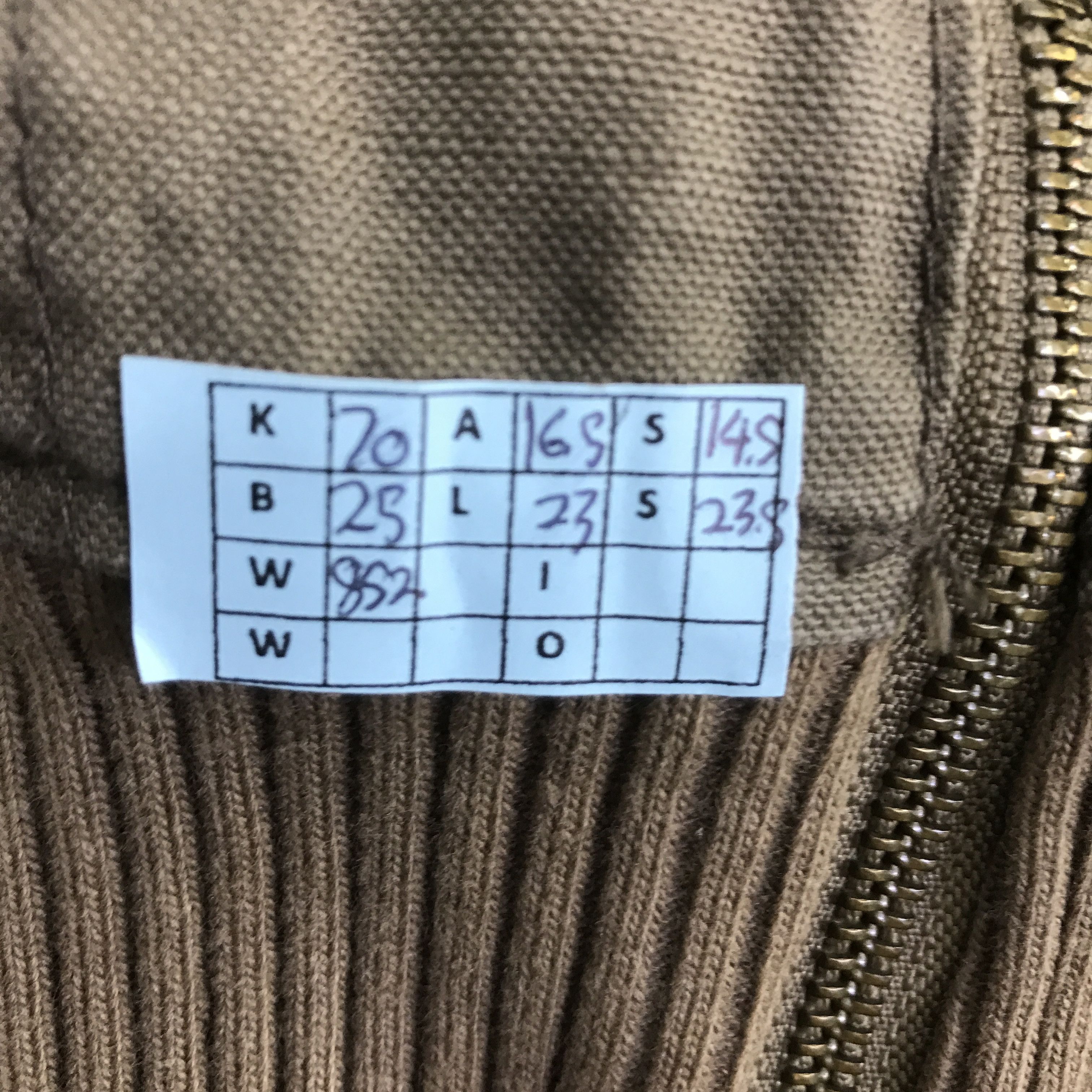 Japanese Brand BONO STYLE BACK NUMBER MILITARY JACKET K70B25 Size US XS / EU 42 / 0 - 14 Thumbnail
