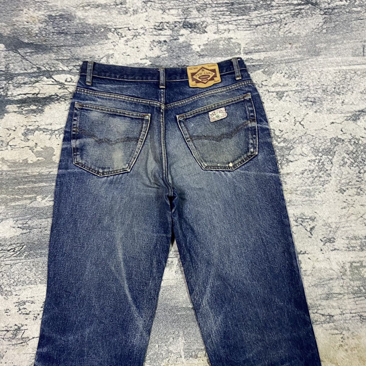 Japanese Brand Vintage New Caro Faded Denim Jeans Size US 32 / EU 48 - 9 Thumbnail