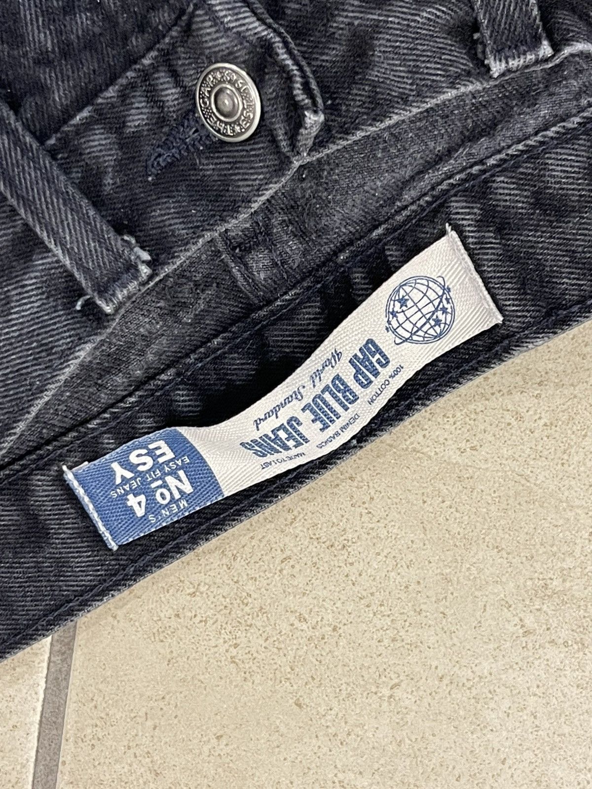 Gap × Vintage Gap Vintage Custom Painter Workwear Denim Jeans Size US 32 / EU 48 - 4 Thumbnail