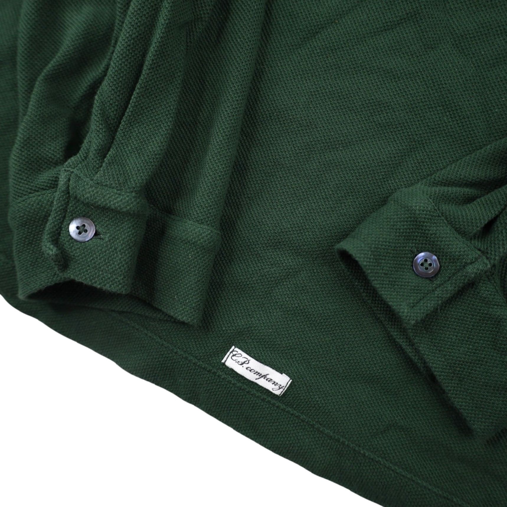 Vintage VINTAGE C.P. Company Long Sleeve Polo Shirt Mens XXL Green Polo Shirt 2XL Mens Size US XXL / EU 58 / 5 - 4 Thumbnail