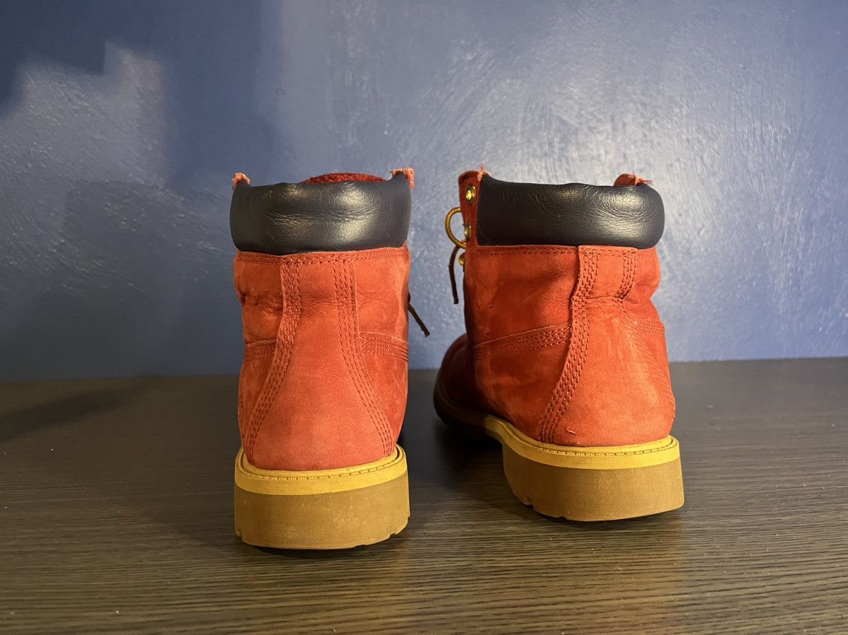 Timberland Burgundy Timberland Boots Size US 7 / EU 40 - 4 Thumbnail