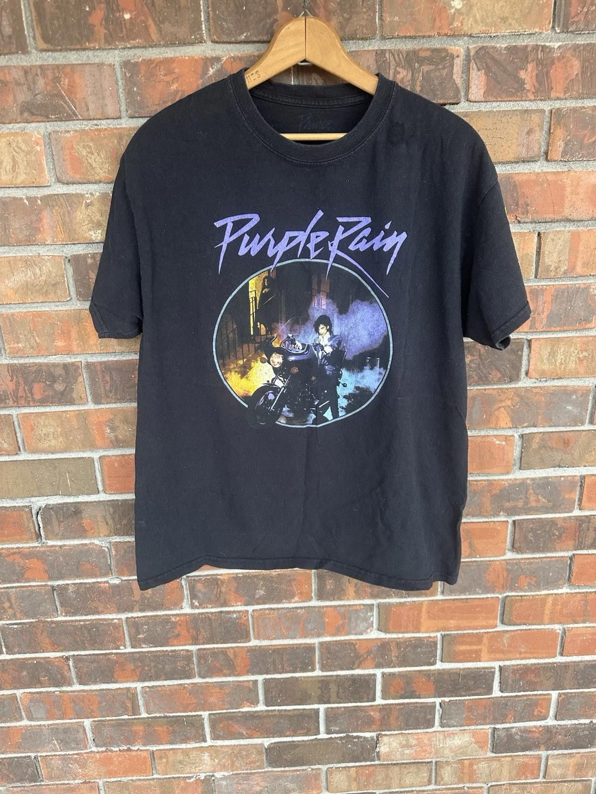 Prince Prince Purple Rain Graphic T Shirt Size Large L Size US L / EU 52-54 / 3 - 1 Thumbnail
