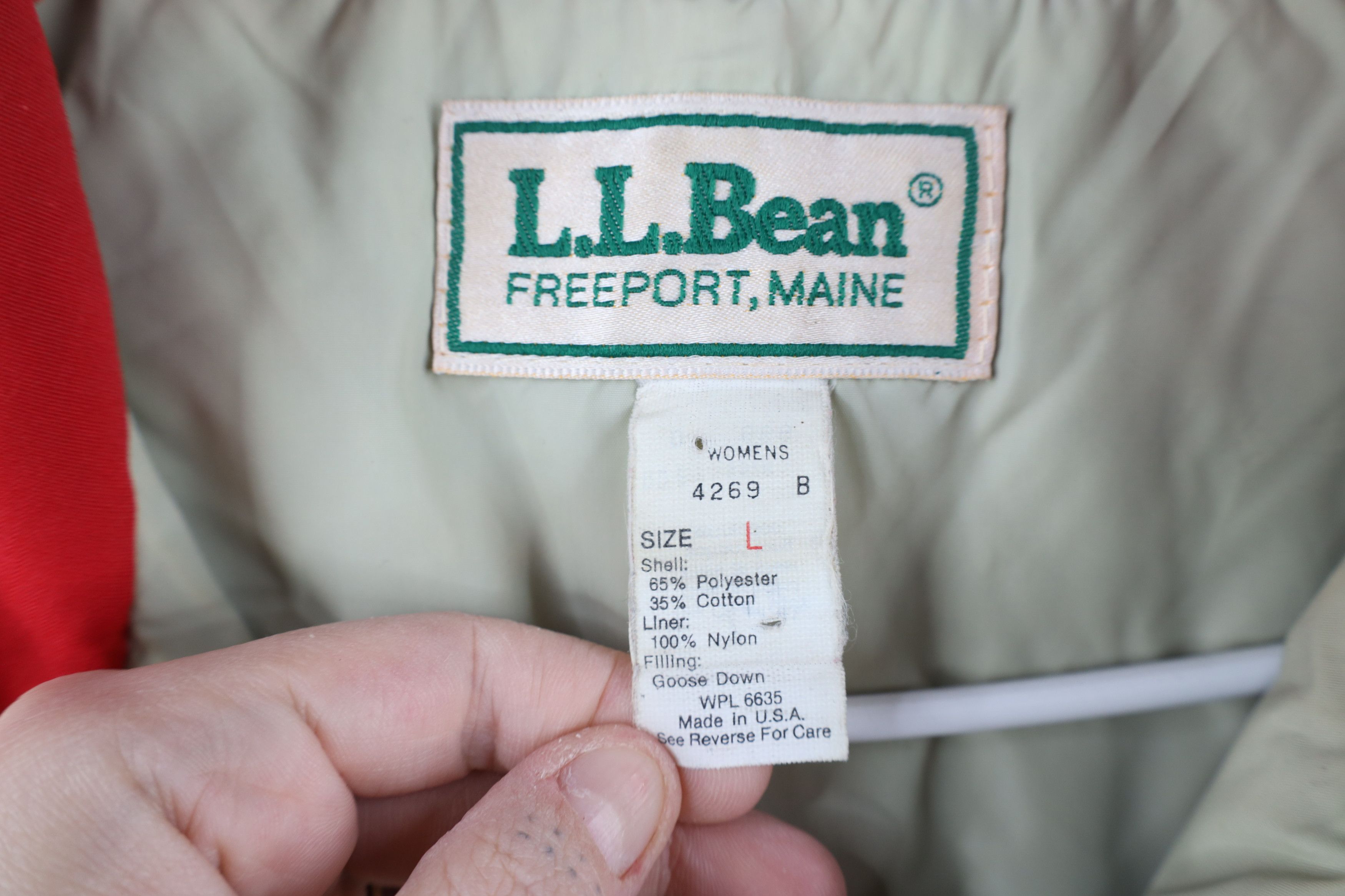 L.L. Bean × Vintage Vintage 70s LL Bean Down Feather Puffer Vest Jacket USA Size L / US 10 / IT 46 - 8 Thumbnail