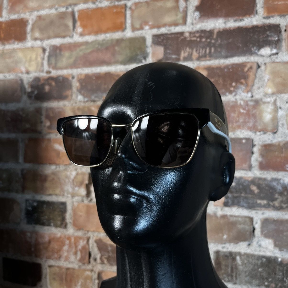 Prada Prada Milano VPR65Y Rectangle Sunglasses Glasses Luxury Size ONE SIZE - 5 Thumbnail