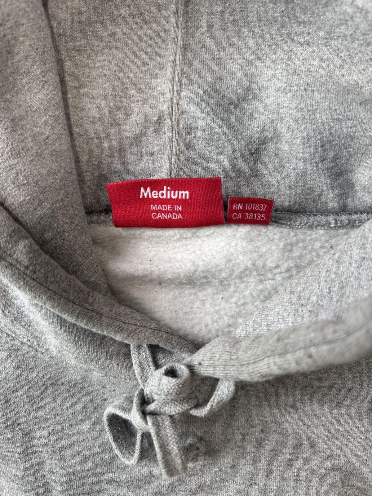Supreme CLASSIC LOGO LOS ANGELES STORE EXCLUSIVE HOODIE - HEATHER Size US M / EU 48-50 / 2 - 6 Thumbnail