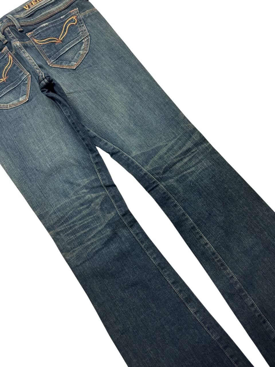 Edwin 💥Flared Bell Bottom💥Vintage Vienus Edwin Rusty Mud-Washed Size 29" - 14 Thumbnail
