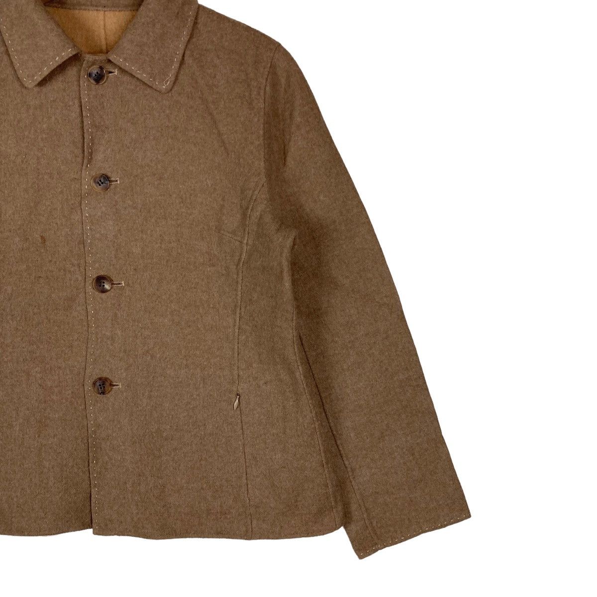 Aquascutum Vintage Aquascutum of London Flat Button Reversible Light Size US M / EU 48-50 / 2 - 4 Thumbnail