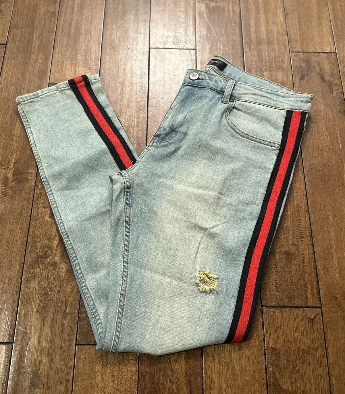 SERENEDE Serenede Double Helix Denim Jeans Size 38 Size US 38 / EU 54 - 4 Thumbnail
