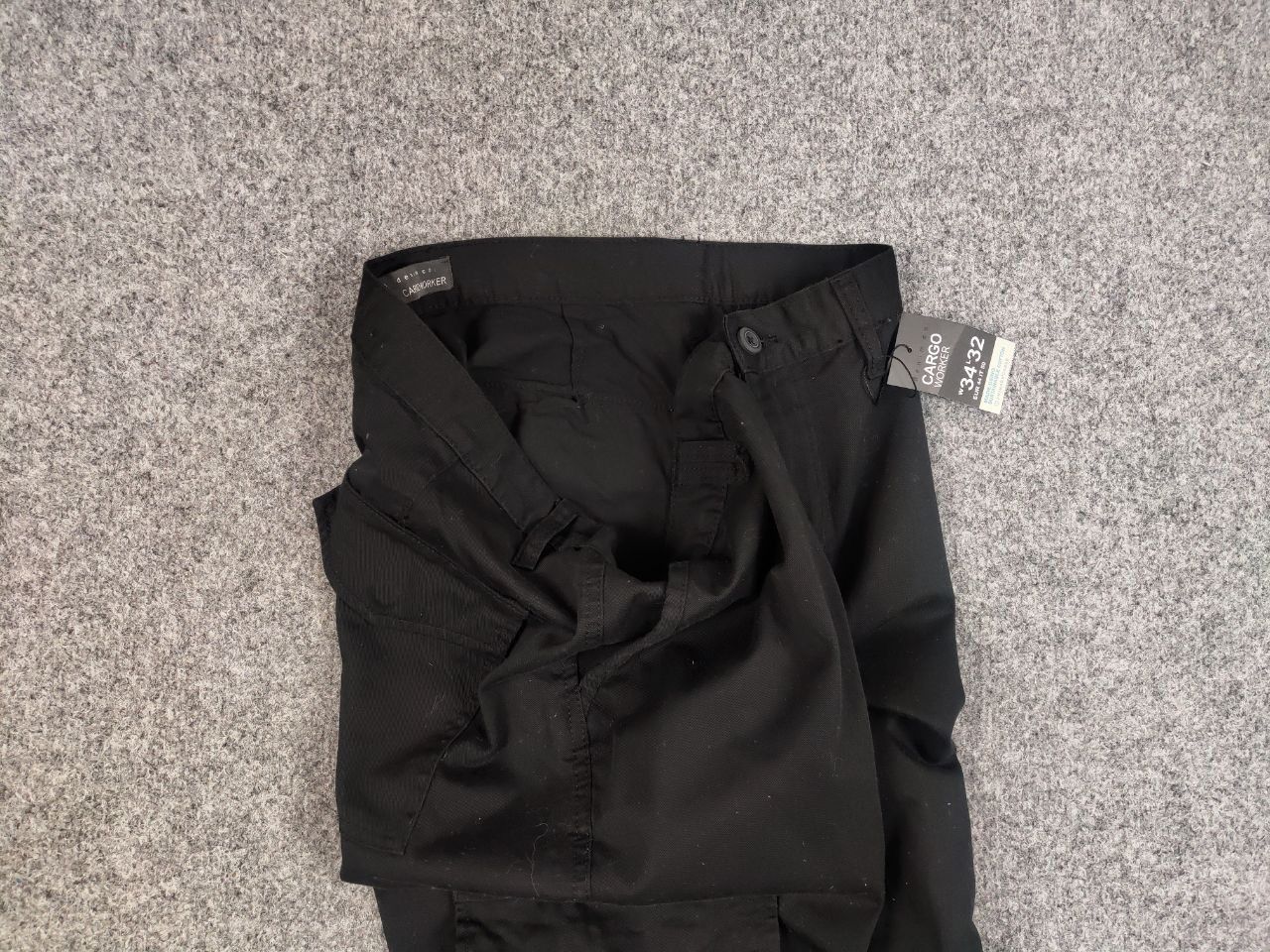 Japanese Brand Vintage Japanese Style black cargo workwear Pants Y2K Size US 34 / EU 50 - 12 Thumbnail