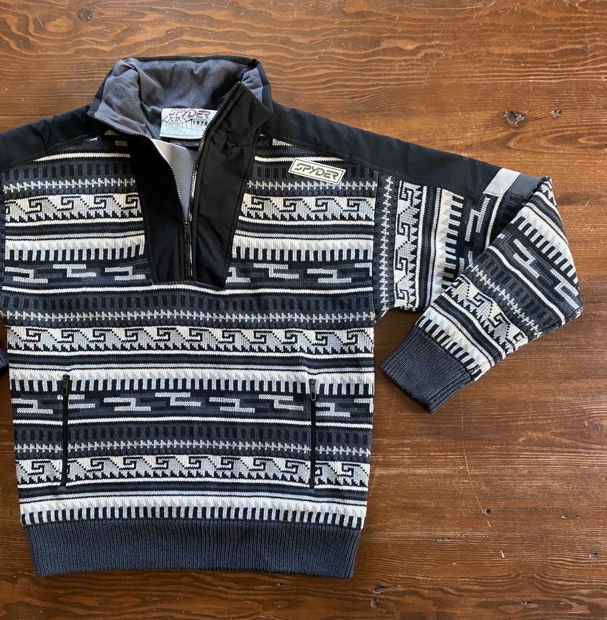 Spyder Legacy Gtx Infinium Lined 1/2 Zip Knit Sweatshirt