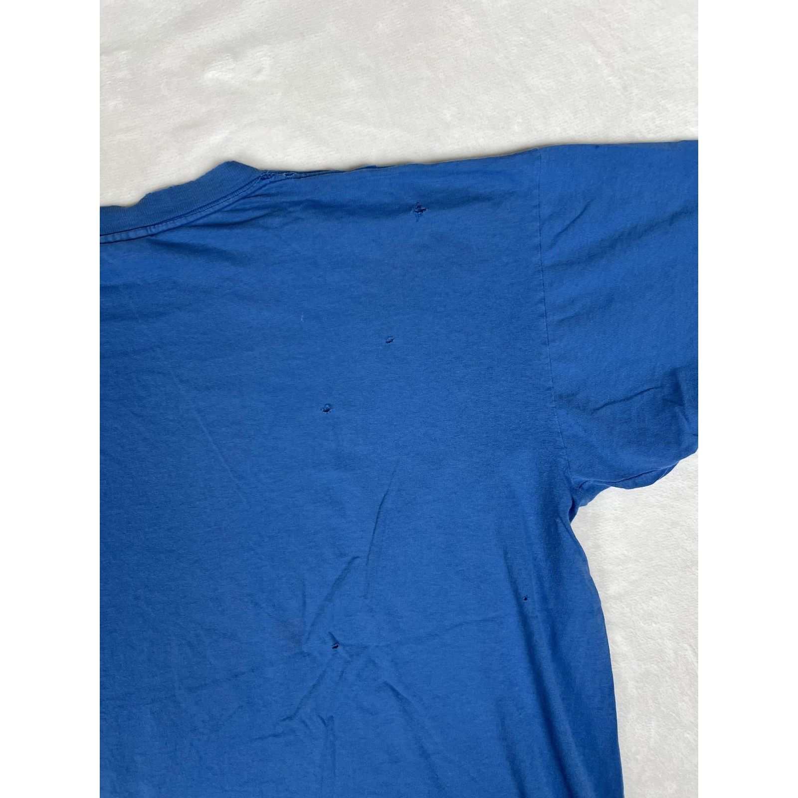 Vintage Vintage Oneita Shirt Mens XL Blue San Francisco PD Police Gr Size US XL / EU 56 / 4 - 13 Thumbnail