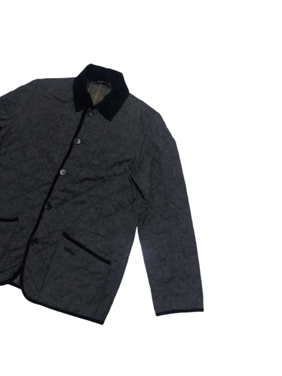 Barbour Vintage Barbour Wool Quilted Tartan Button Jacket Size US M / EU 48-50 / 2 - 4 Thumbnail