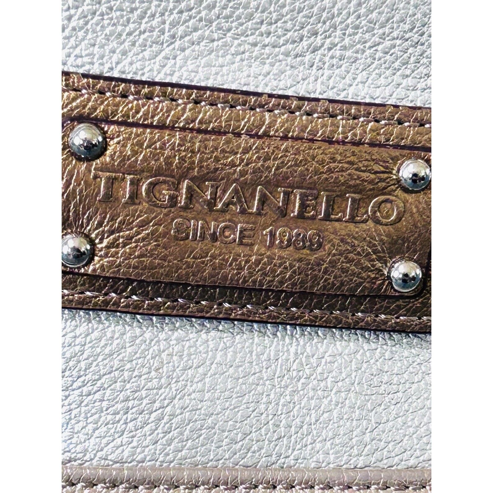 Other tignanello leather handbag Gold, Silver, Bronze Size ONE SIZE - 4 Thumbnail