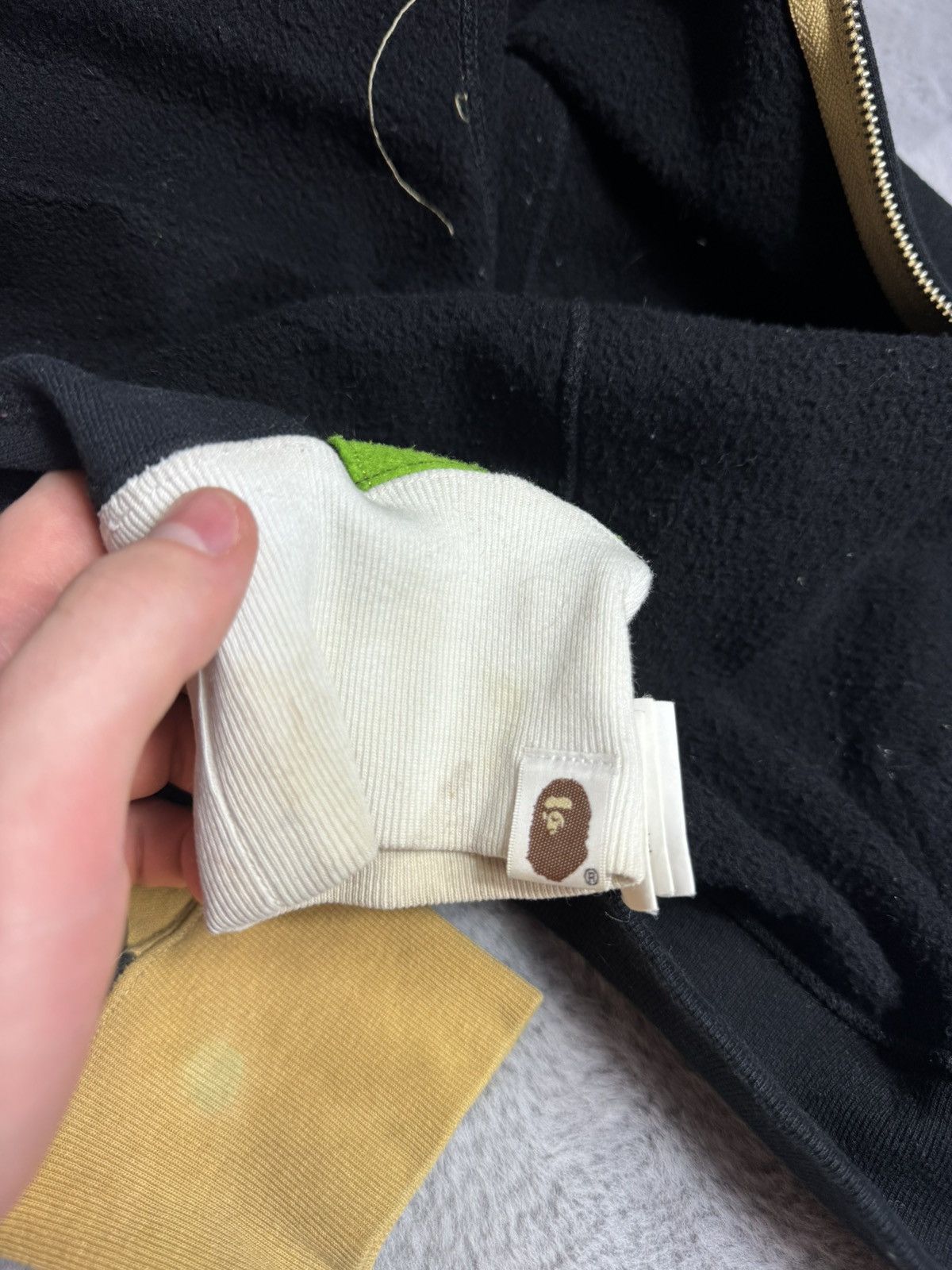Bape Bape (A bathing Ape) panda/monkey full zip hoodie Size US L / EU 52-54 / 3 - 8 Thumbnail