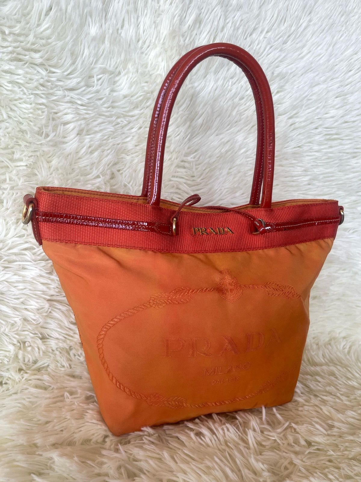 Prada × Vintage Prada Nylon Tote Bag Size ONE SIZE - 6 Thumbnail