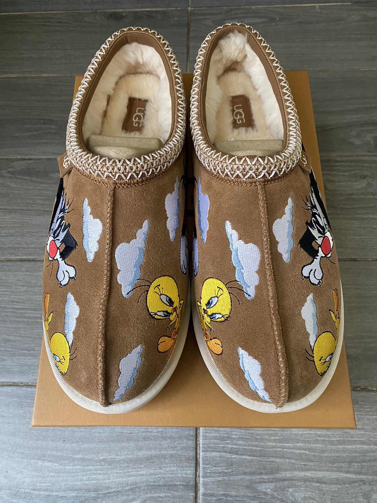 Palace Palace Ugg Tasman Slipper Looney Tunes Chestnut Size 12 Size US 12 / EU 45 - 5 Thumbnail