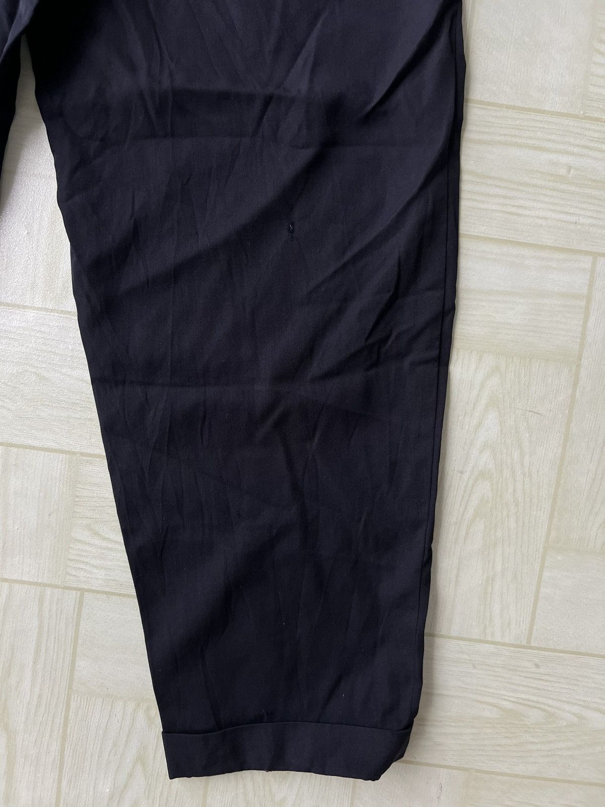 Comme des Garcons Homme Vintage AW88 Comme des Garcons Homme Gabardine Trouser Pants Size US 29 - 7 Thumbnail