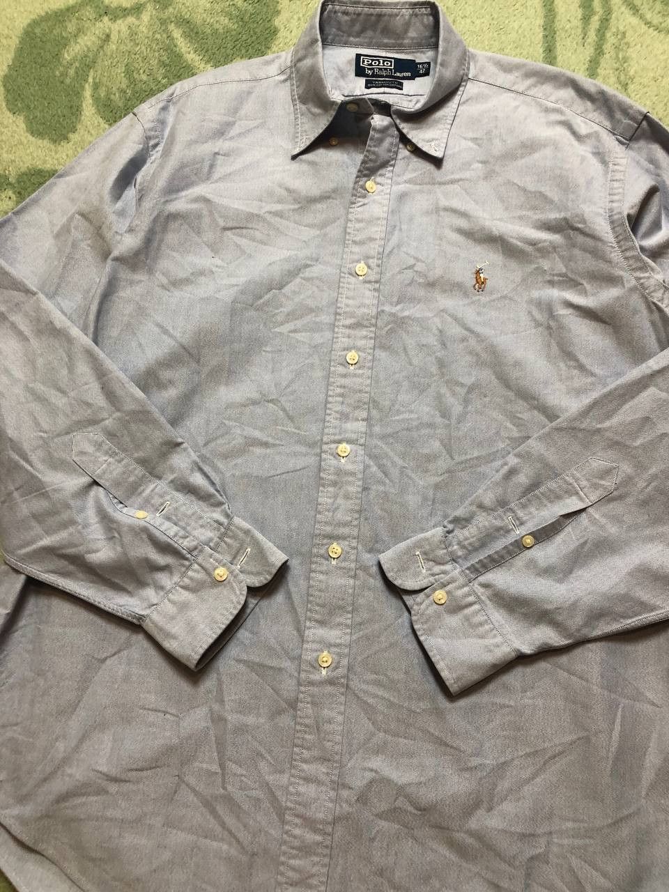 Polo Ralph Lauren Polo Ralph Lauren 100% Cotton Button Up Shirt Size US L / EU 52-54 / 3 - 6 Thumbnail