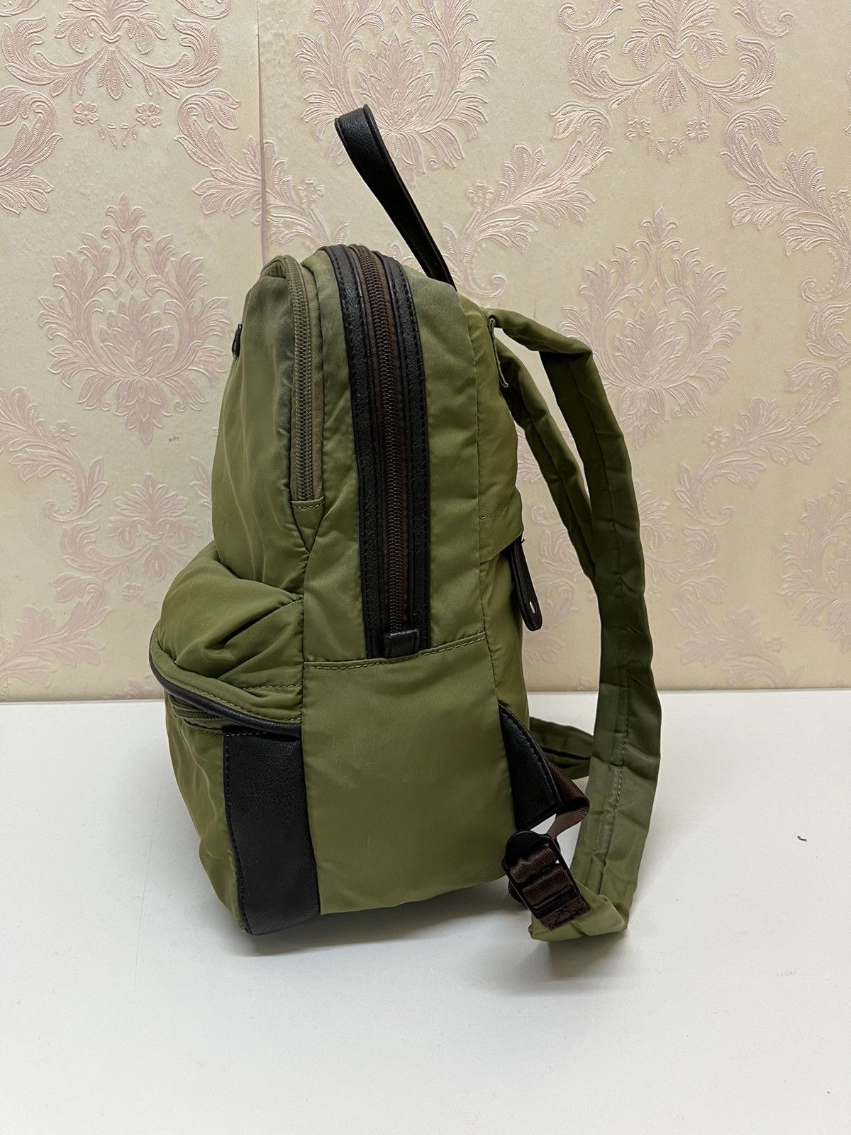 Yohji Yamamoto Y’Saccs Green Bagpack Size ONE SIZE - 5 Thumbnail