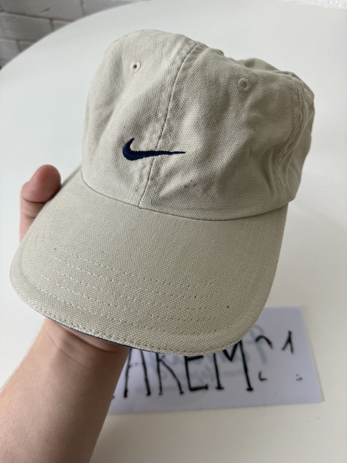 Vintage Nike vintage cap hat Size ONE SIZE - 2 Thumbnail
