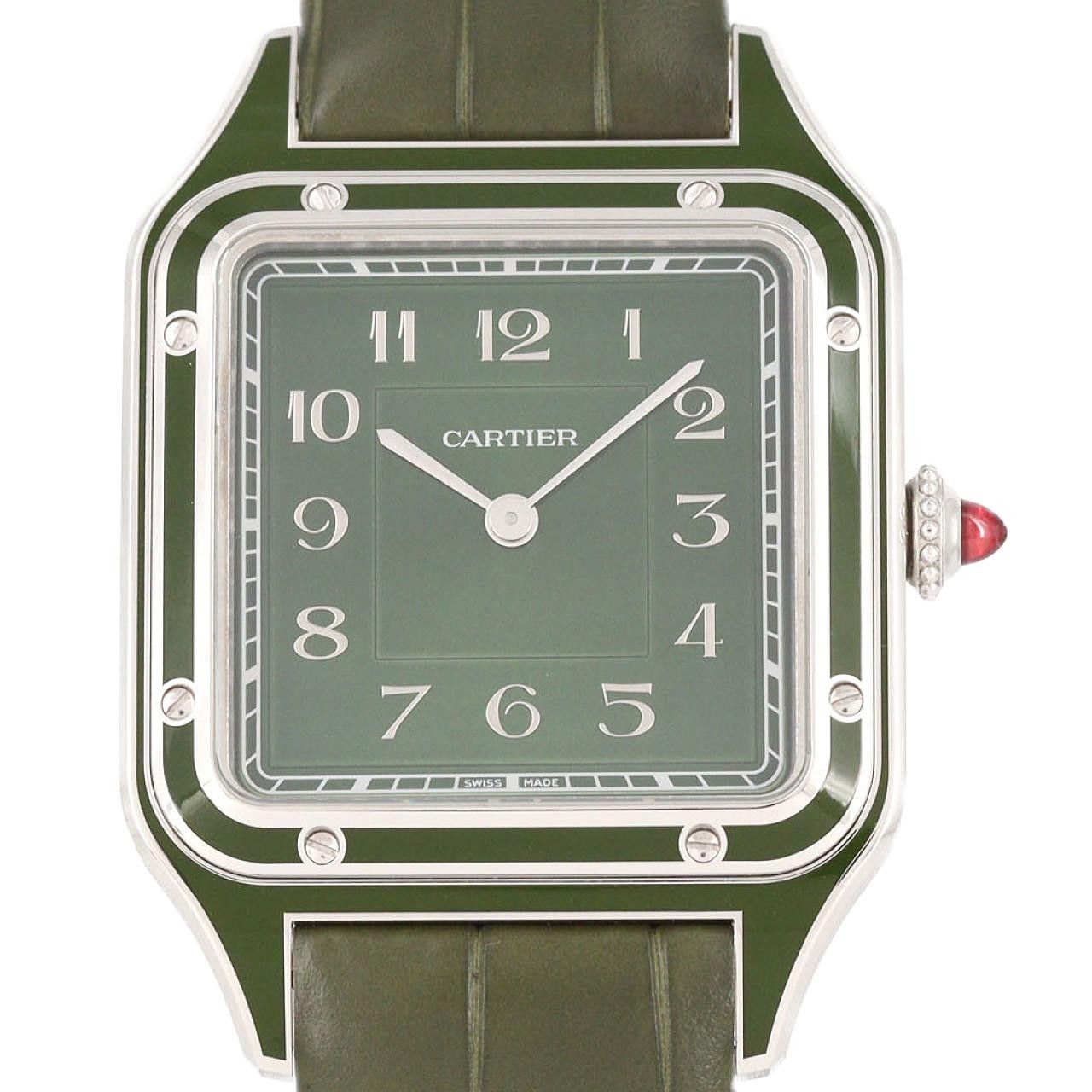 Cartier Cartier Cartier Santos-Dumont LM PT Platinum Manual Limited Precious Metal Other WGSA0096 DUTY FREE for USA Size ONE SIZE - 1 Thumbnail