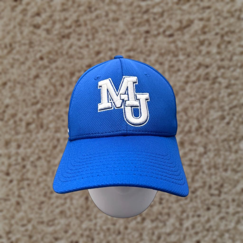 Vintage VINTAGE Neff Eagles Hat cap One Size Blue White 100% Polyester Baseball Cap Mens Adjustment Limited Size ONE SIZE - 1 Thumbnail