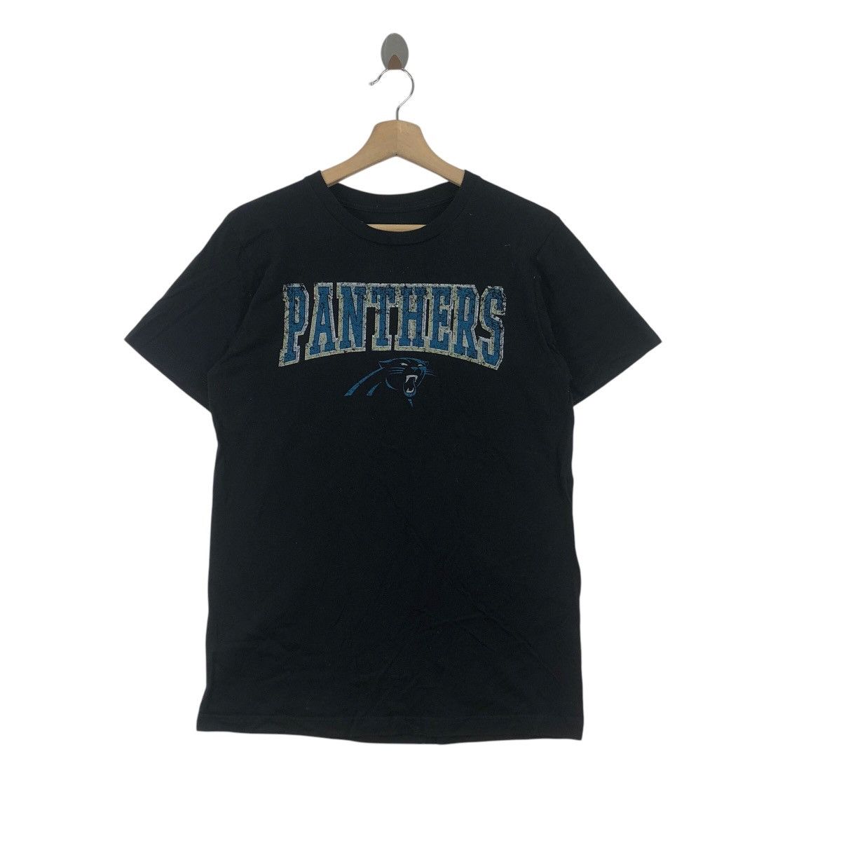 Vintage NFL CAROLINA PANTHERS Cam Newton Quarterback Tee Shirt Top Size US M / EU 48-50 / 2 - 1 Thumbnail
