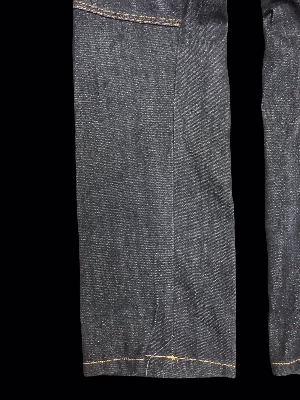 Japanese Brand × Seditionaries 💥DOUBLE WAIST💥RARE NYLAUS ZIPPER DOUBLE WAIST DENIM F430 Size US 32 / EU 48 - 16 Thumbnail