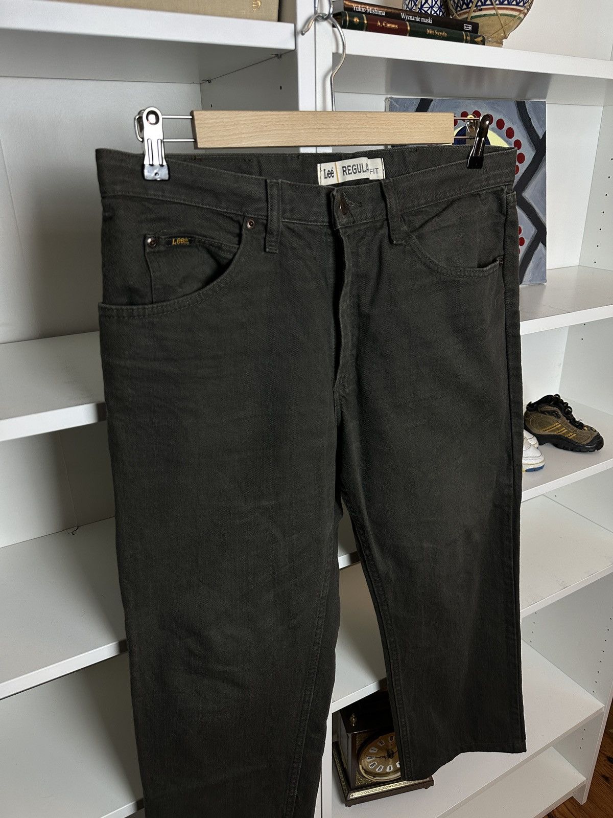 Lee Vintage Lee earth tones brown denim jeans baggy pants Size US 36 / EU 52 - 4 Thumbnail