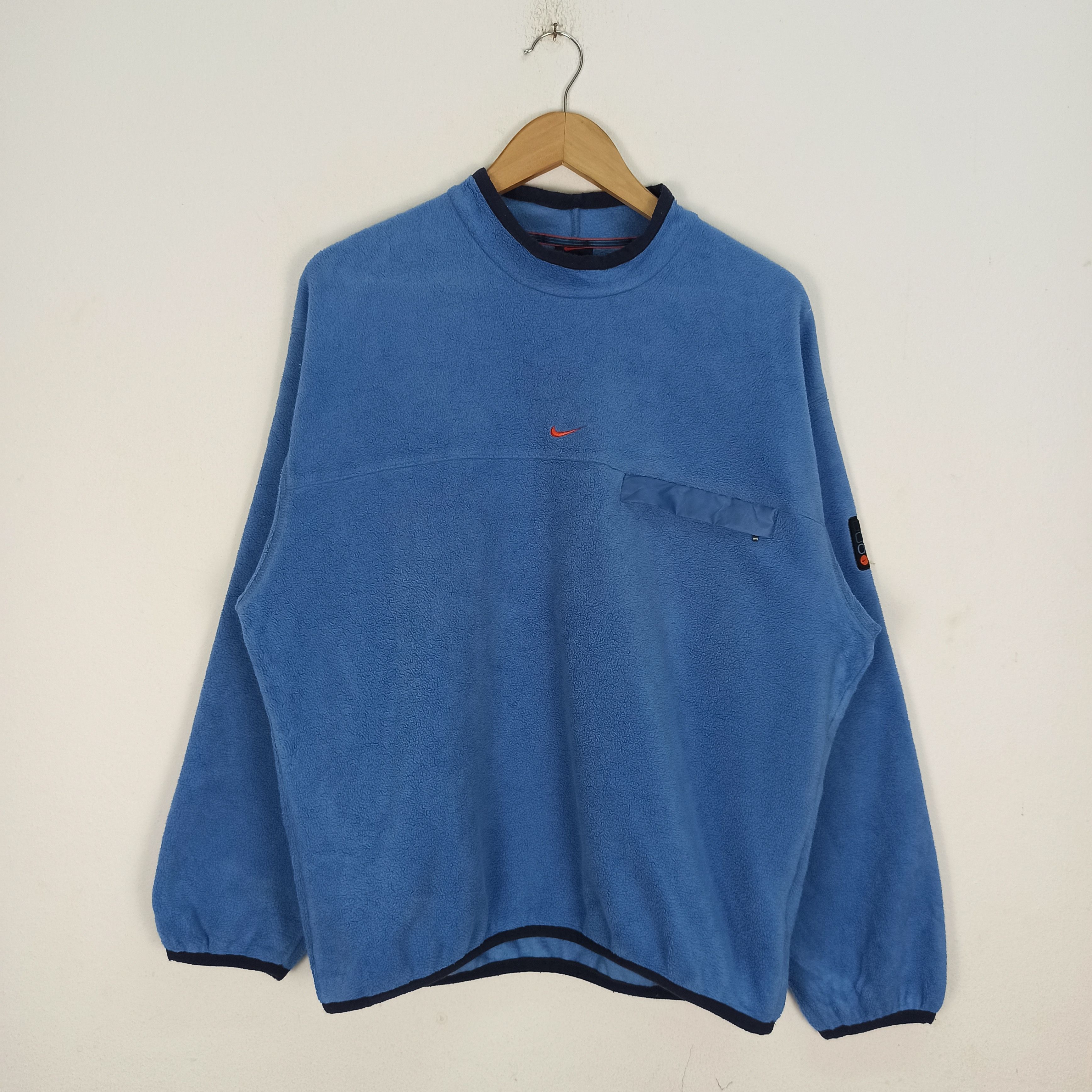 Nike Vintage Nike Canter Logo Fleece Sweatshirt Single Pocket Size US M / EU 48-50 / 2 - 1 Thumbnail